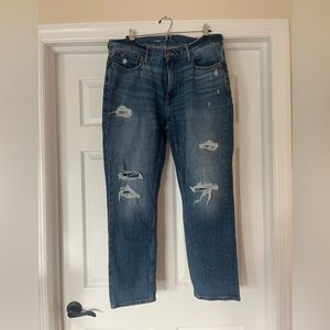 Men’s ripped slim fit jeans